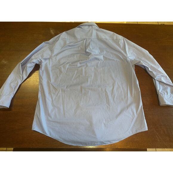 Lauren Ralph Lauren Black Label Button Up Men XXL 18 34/35 Wedding Easter Career - Picture 4 of 15